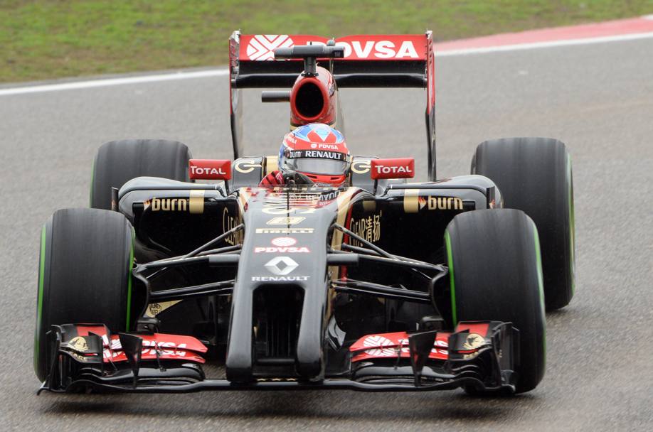Grosjean ha portato la Lotus in Q3. Afp